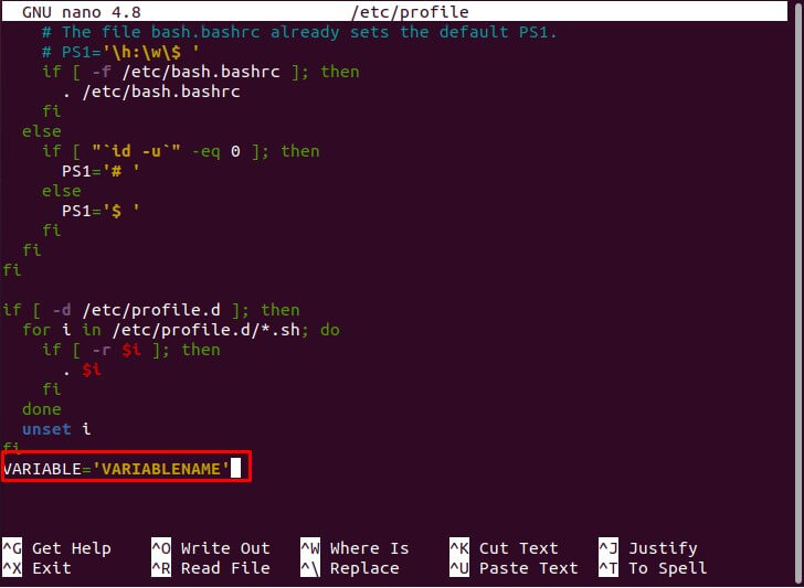 Linux Get Environment Variable In Shell Script