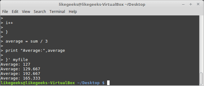 script control loop media shout 4