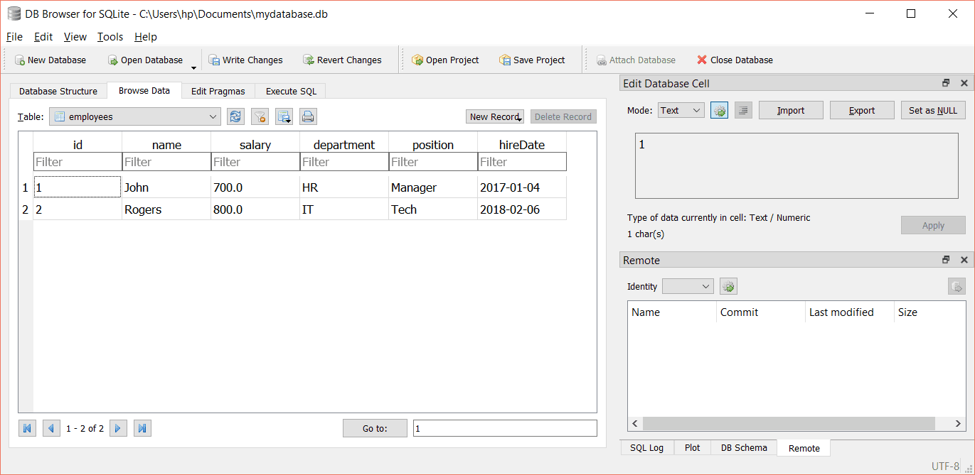 install sqlite python