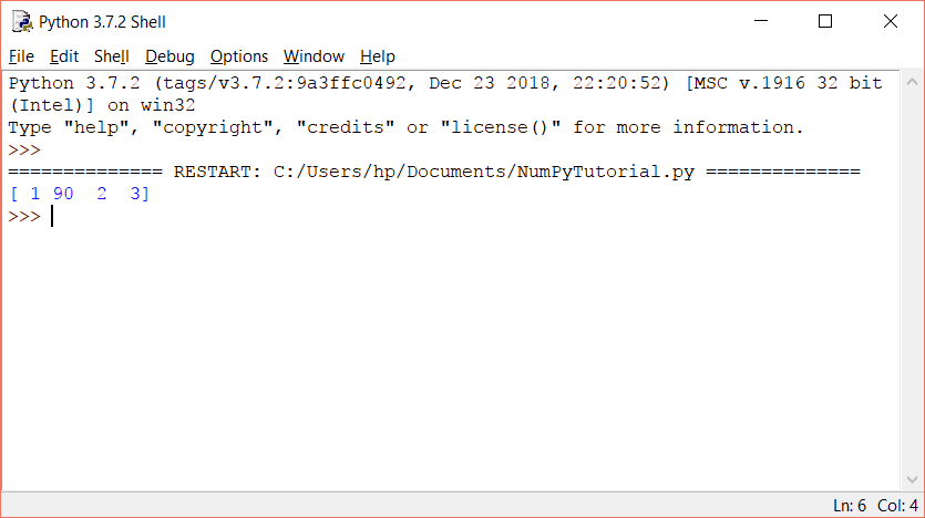 Python NumPy tutorial Like Geeks