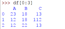 Select subset of rows