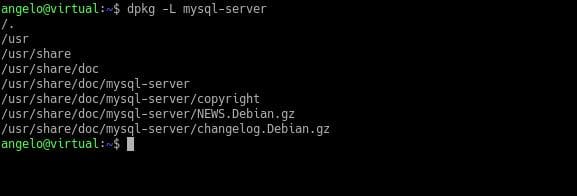MySQL files on Linux