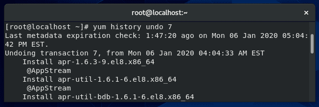 yum update postgresql