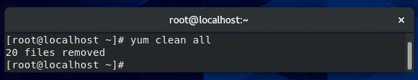 yum clean command