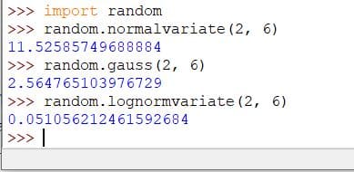 Random number standard deviation and mean