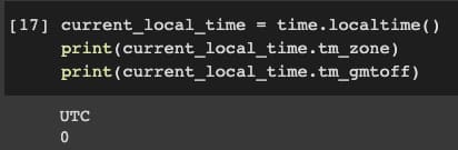 struct_time function attributes