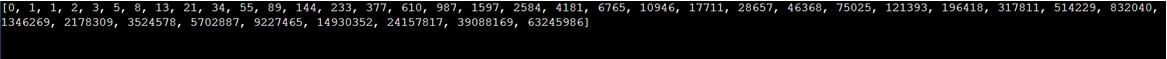 This output shows Python LRU_cache Performance with input given is 40
